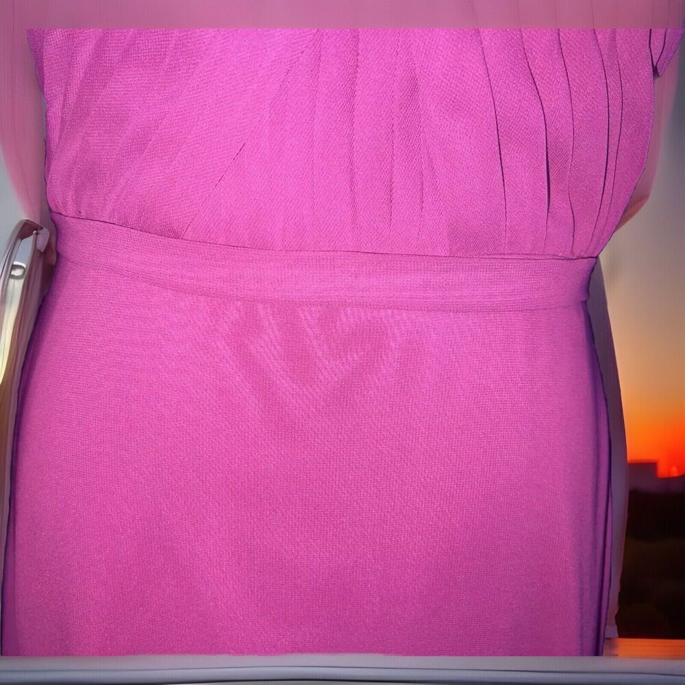 Unbranded Formal Bridal/Prom Floor Length Sleeveless Magneta 16 - Picture 3 of 11